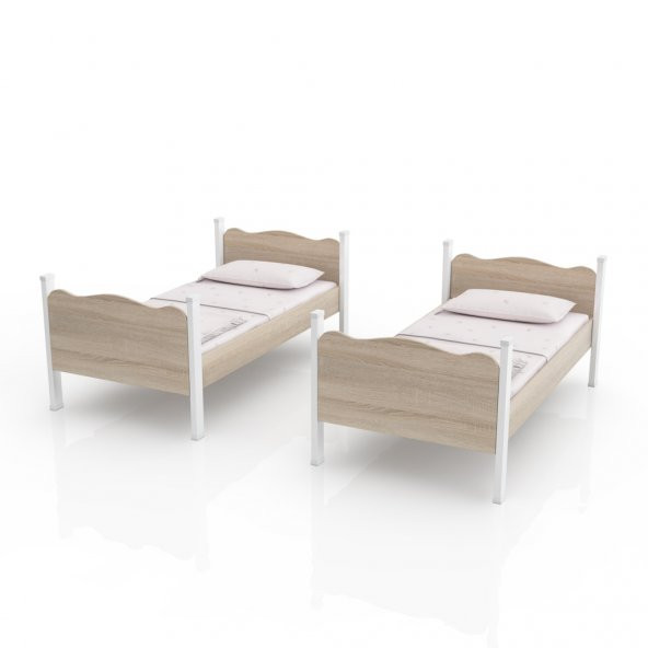 Afilli Afilli Ranza Ikili Ayrılabilen Mdf Profilli 90x190 Sonomo - 2