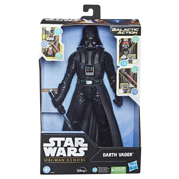 Star Wars Galactic Action Obi-Wan Kenobi Darth Vader - 2