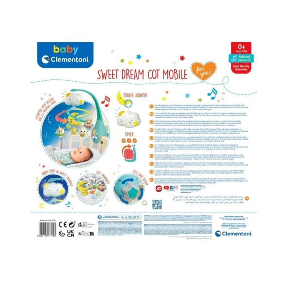 17710 Baby Clementoni - Bulut Dönence - Resim 4