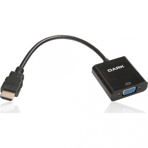 HDMI to VGA Dijital - Analog Monitör Çevirici Dönüştürücü A15 - 4
