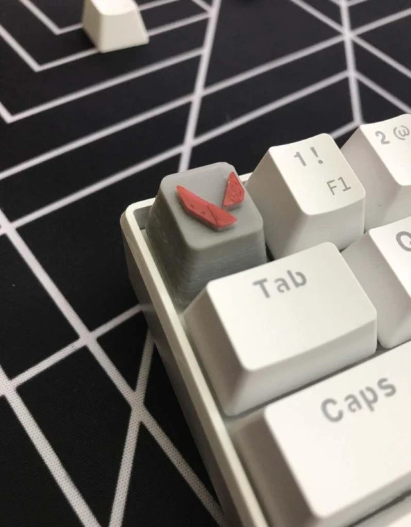 Valorant Keycap Plastik Aparat