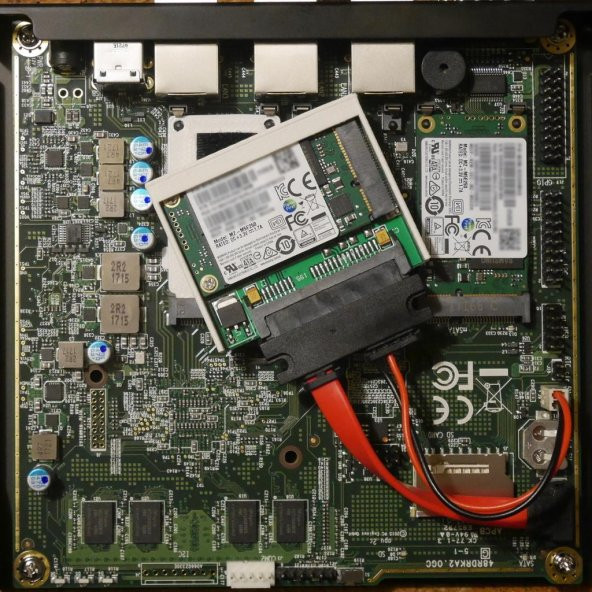 Pc Motorları Apu / Apu2 İçin Sata Adaptörü Muhafazası İçin Msata Plastik Aparat - 4