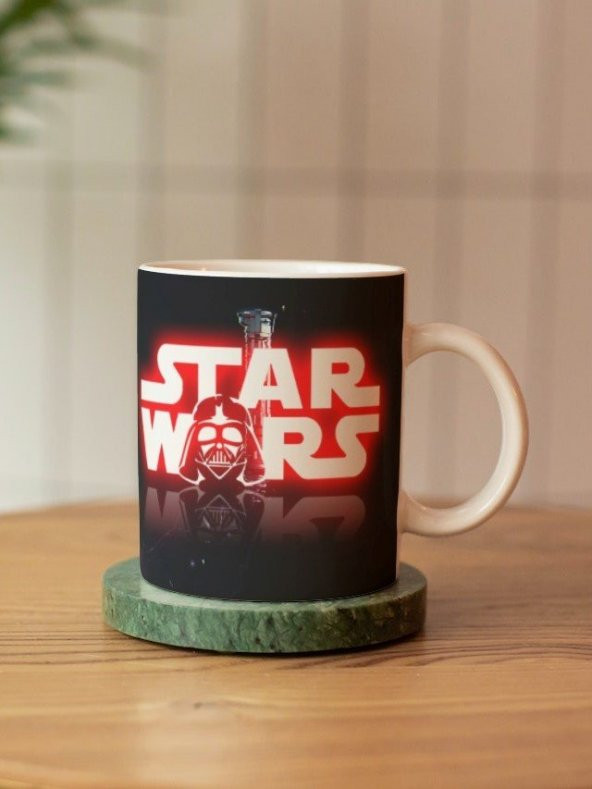 Star Wars Temalı Karakter Özel Tasarım Baskılı Kupa Bardak ürün görseli