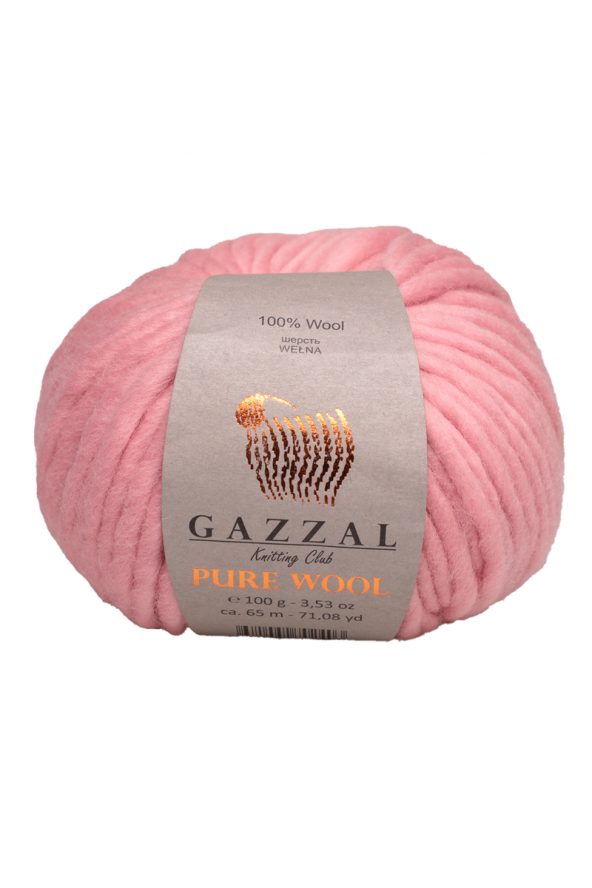 Gazzal *  Gazzal Pure Wool El Örgü İpi | 5252   Gazzal JİBOWE orjinal ürünler satıcısı - 1