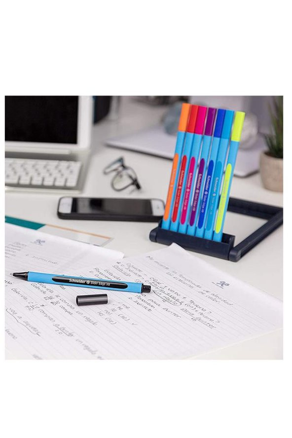 Slider Edge Xb Tükenmez Kalem 8 Renk Standlı 1 Paket 1.0 mm Bilye Uçlu Tükenmez Kalem 8 Li Slideredge - 4