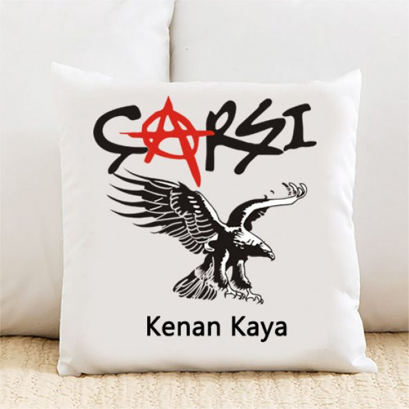 Çarşı Kişiye Özel Yastık Kılıfı Pi147