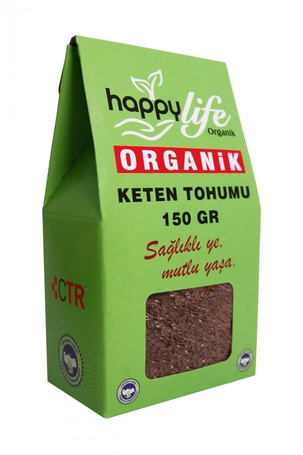 Happylife Organik Keten Tohumu 150gr