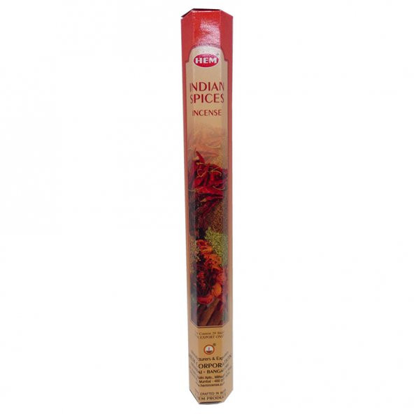 Hint Baharatları Kokulu 20 Çubuk Tütsü - İndian Spices