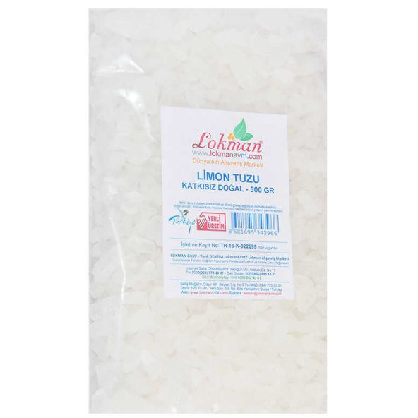 Limon Tuzu 500 Gr Pkt