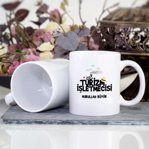 Kişiye Özel Turizm İşletmecisi Kupa Bardak - Resim 2