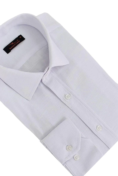 Erkek Silim Fit Petek Dokulu Gömlek BGL-ST02769 - Resim 8