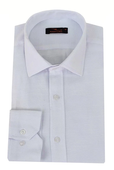 Erkek Silim Fit Petek Dokulu Gömlek BGL-ST02769 - Resim 4