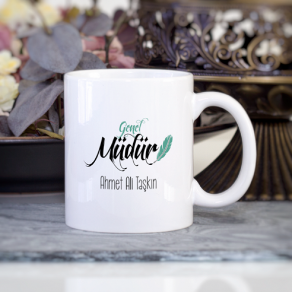 Kişiye Özel Genel Müdür Kupa Bardak ürün görseli