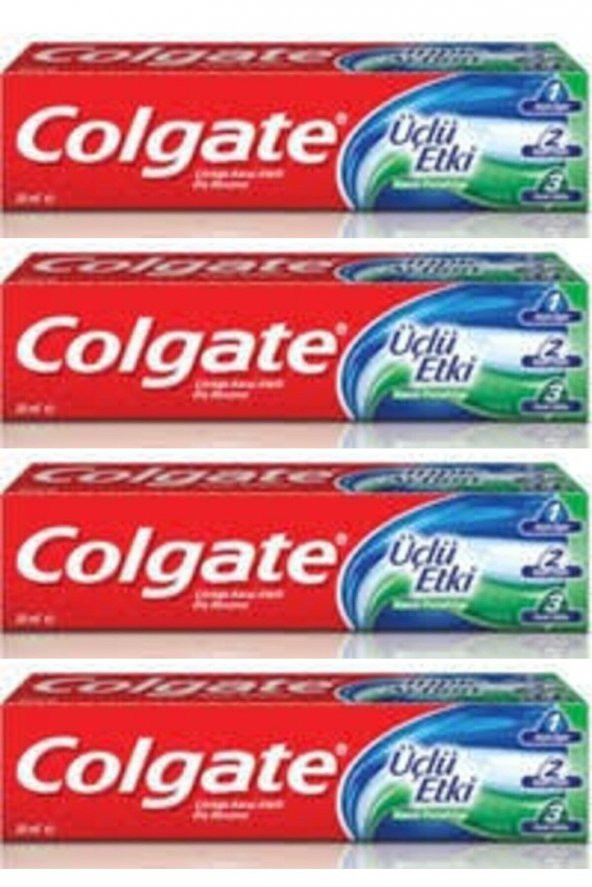 Colgate Diş Macunu 50 Ml Üçlü Etki 50 ML 7891024128923 (4 Adet)