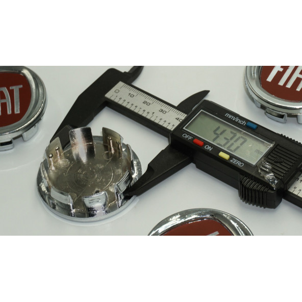Fiat Jant Jant Göbeği Kapak Seti 50mm - Resim 6