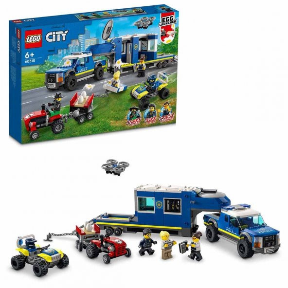 Lego City Polis Mobil Komuta Kamyonu 60315