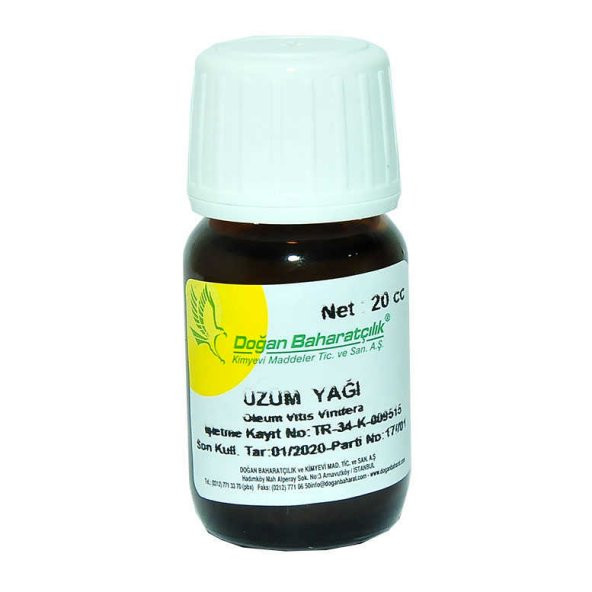 Üzüm Çekirdeği Yağı 20 cc - 5