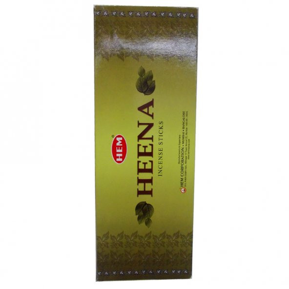 Kına Kokulu 20 Çubuk Tütsü - Heena - 3