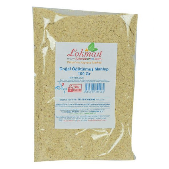Saf Doğal Öğütülmüş Mahlep 100 Gr Paket - 2