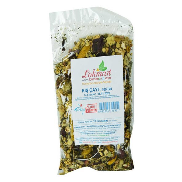 Bitkisel Karışık Osmanlı Çayı Kış Çayı 100 Gr Paket - 5