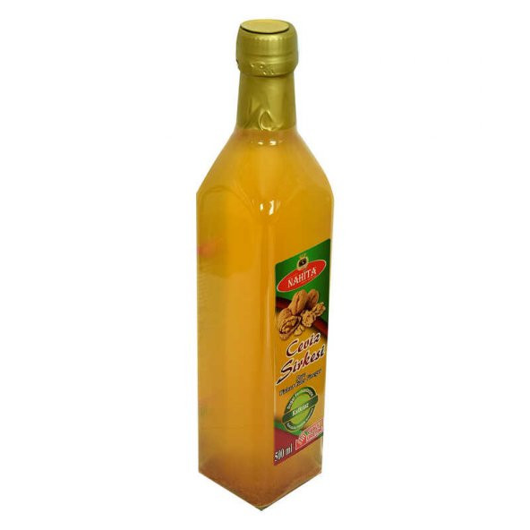 Doğal Fermantasyon Katkısız Ceviz Sirkesi Cam Şişe 500 ML - 5