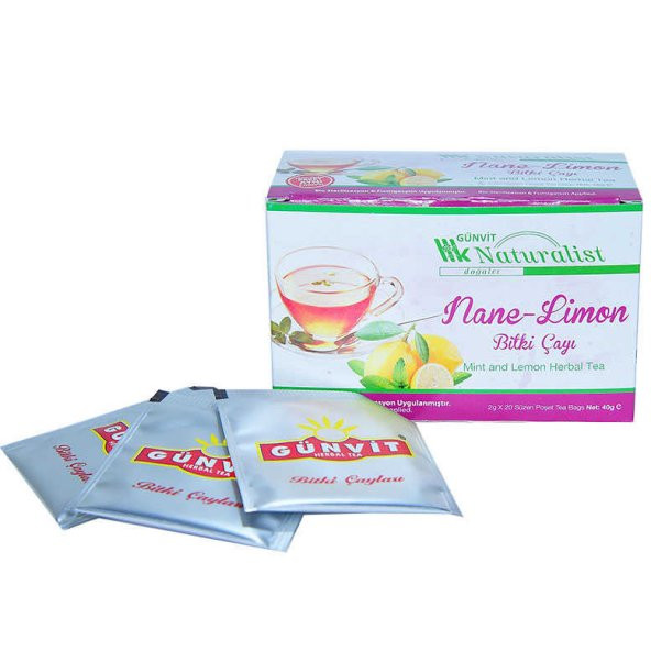 Nane Limon Bitki Çayı 20 Süzen Poşet - 8