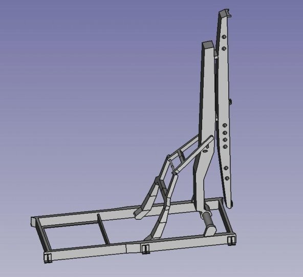 Nike Hercules Füzesi İçin Başlatıcı Ekran Standı Plastik Aparat - 9