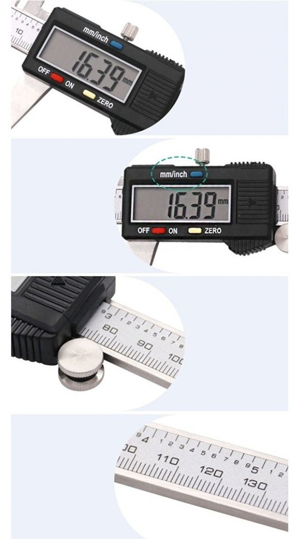 Kumpas - Dijital Kumpas 0,01 mm - 150mm 6inc - 3