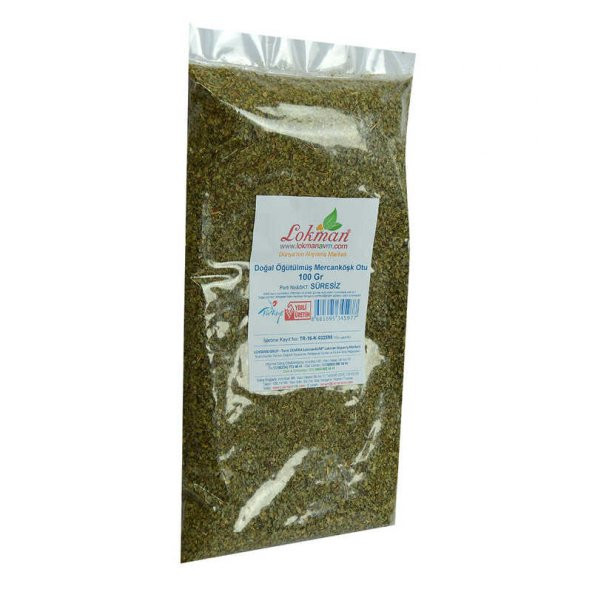 Doğal Öğütülmüş Mercanköşk Otu 100 Gr Paket - 8