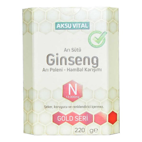Arı Sütü Ginseng Polen Bal Karışımı 220 Gr - 3