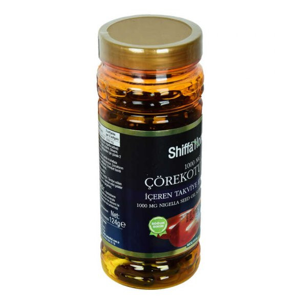 Shiffa Home Çörekotu Yağı Soğuk Sıkım 1000 Mg x100 Kapsül - 5