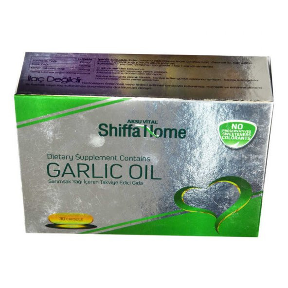 Shiffa Home Sarımsak Yağı Yumuşak 30 Kapsül - 2
