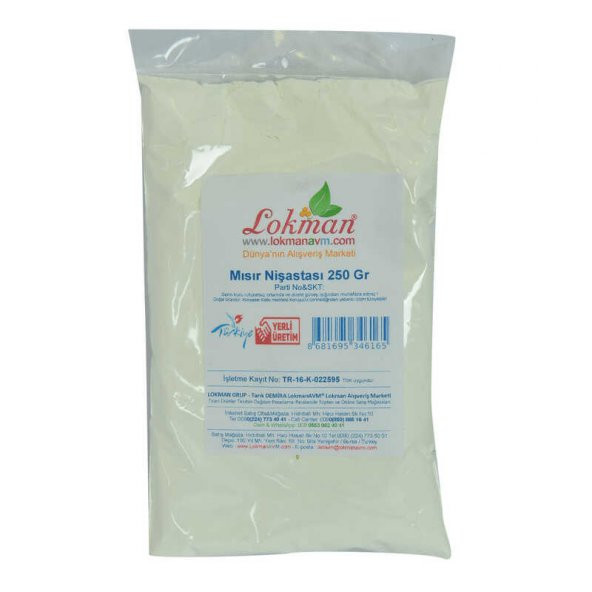 Mısır Nişastası 250 Gr Paket - 2