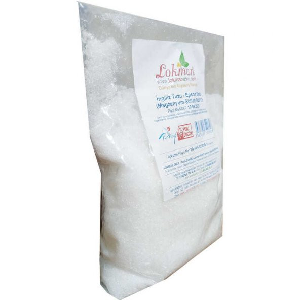 Yenilebilir İngiliz Tuzu Epsom Salt Magzenyum Sülfat 500 Gr - 4