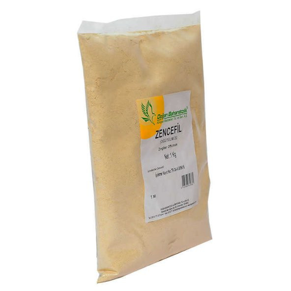 Doğal Öğütülmüş Zencefil 1000 Gr Paket - 7