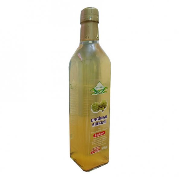 Enginar Sirkesi Cam Şişe 500 ML - 3