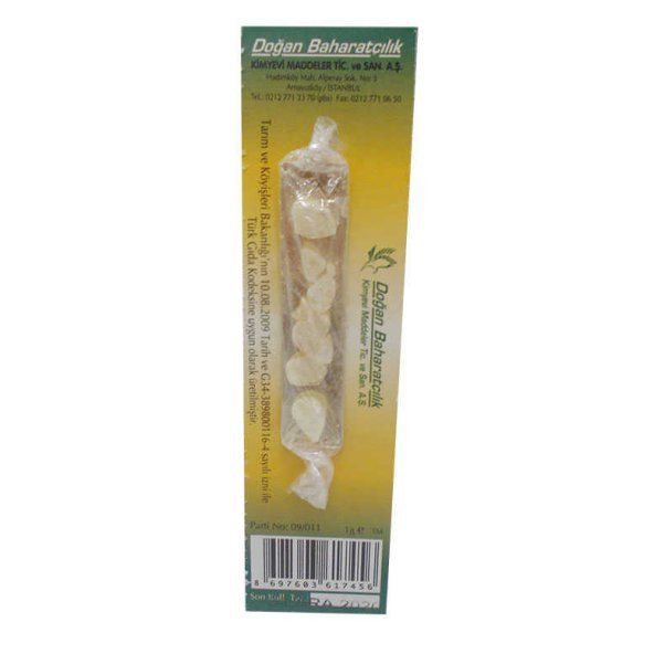 Saf Doğal Damla Sakızı 1 Gr Paket - 4