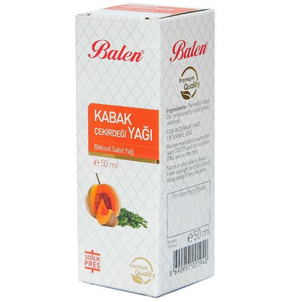 Kabak Çekirdeği Yağı 50 ML - 4