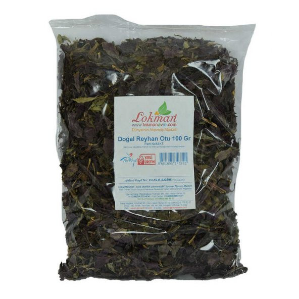 Doğal Reyhan Otu Mor 100 Gr Paket - 2