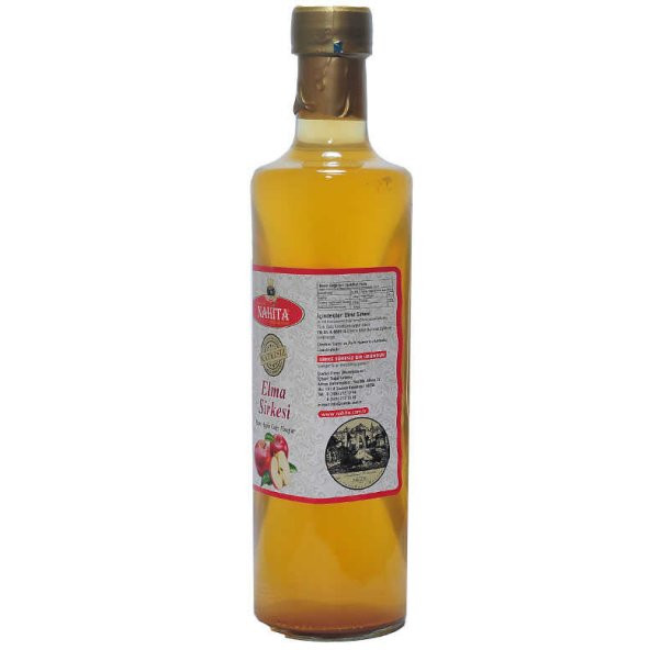 Katkısız Elma Sirkesi Cam Şişe 500 ML - 6