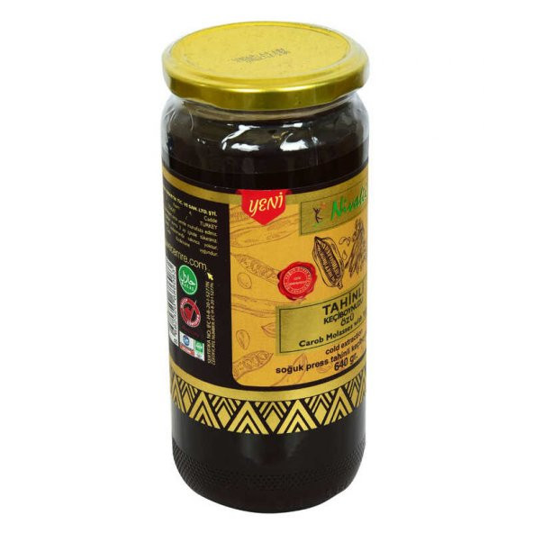 Soğuk Press Tahinli Keçiboynuzu Özü Harnup Özü 640 Gr - 9