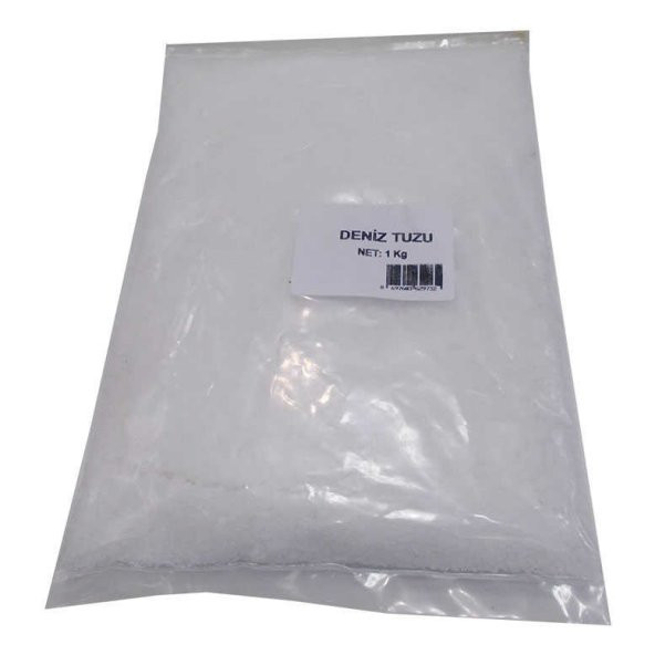 Yemeklik Çakıl Deniz Tuzu Beyaz 1000 Gr - 7
