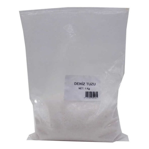 Yemeklik Çakıl Deniz Tuzu Beyaz 1000 Gr - 8