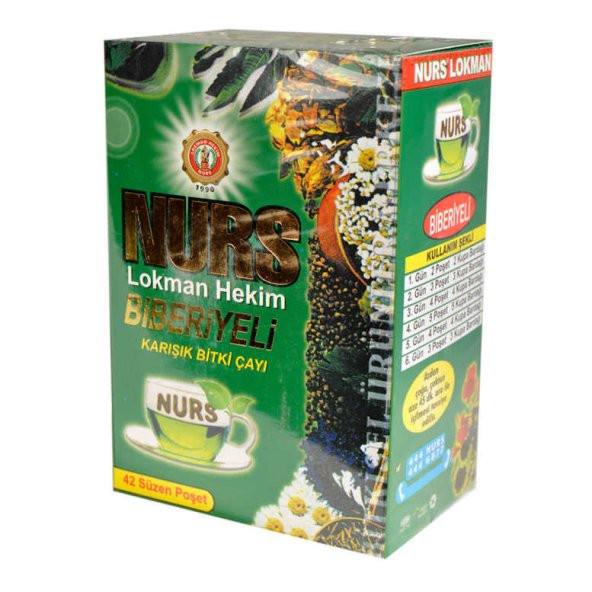 Biberiyeli Karışık Bitki Çayı 42 Süzen Poşet - 7
