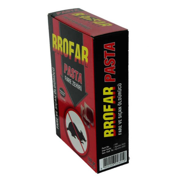 Fare ve Sıçan Öldürücü Pasta Fare Zehiri 100 Gr (10 Adet x 10 Gr) - 3