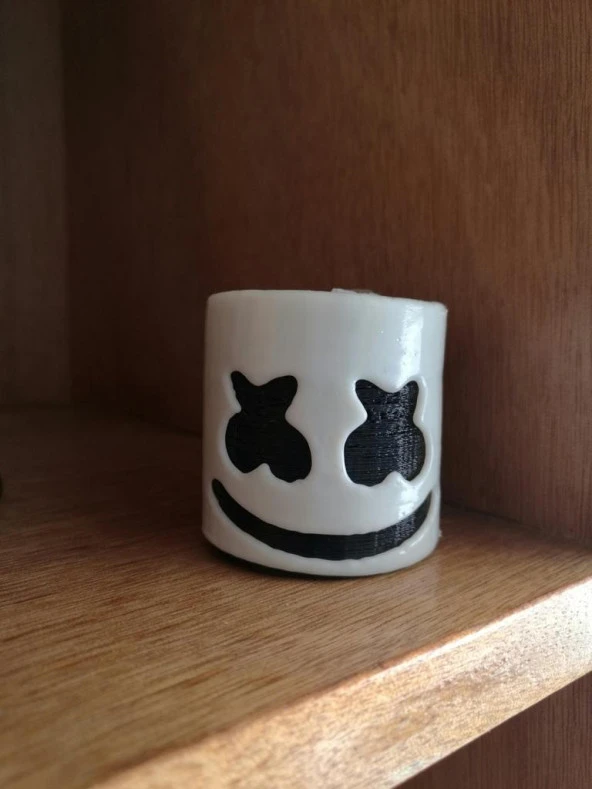 Marshmello Dj Maskesi Plastik Aparat