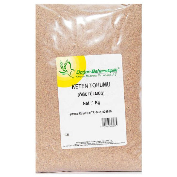 Doğal Öğütülmüş Keten Tohumu 1000 Gr Paket - 6
