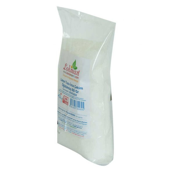 Limon Tuzu İnce Çekim Öğütülmüş 500 Gr Paket - 3