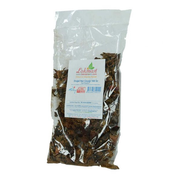 Nar Çiçeği Doğal 100 Gr Paket - Resim 4