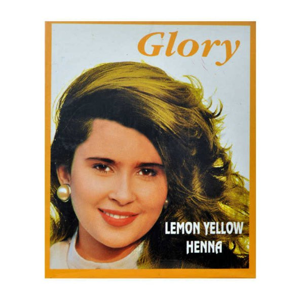 Limon Sarı Hint Kınası (Lemon Yellow Henna) 10 Gr Paket - 8